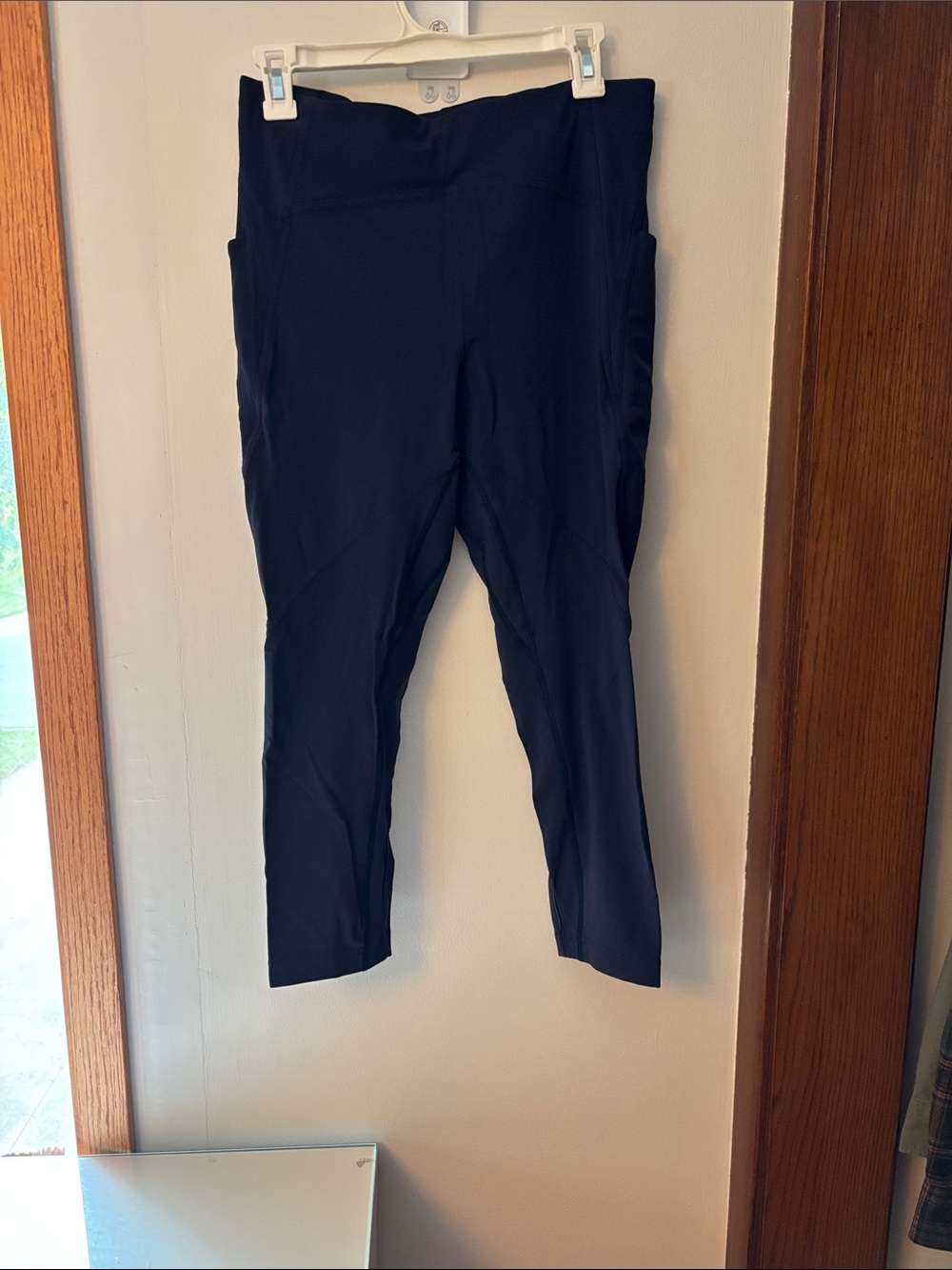lululemon athletica Navy High-Rise Cropped Leggings